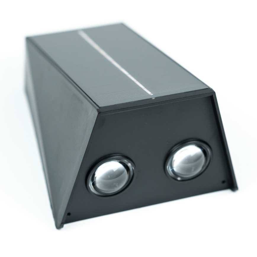 Brilagi - LED Solar wandlamp PYRAMID LED/2W/3,2V 1300 mAh IP54
