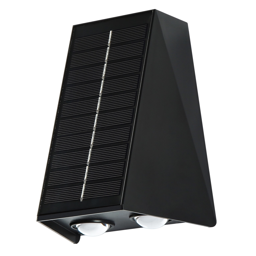 Brilagi - LED Solar wandlamp PYRAMID LED/2W/3,2V 1300 mAh IP54