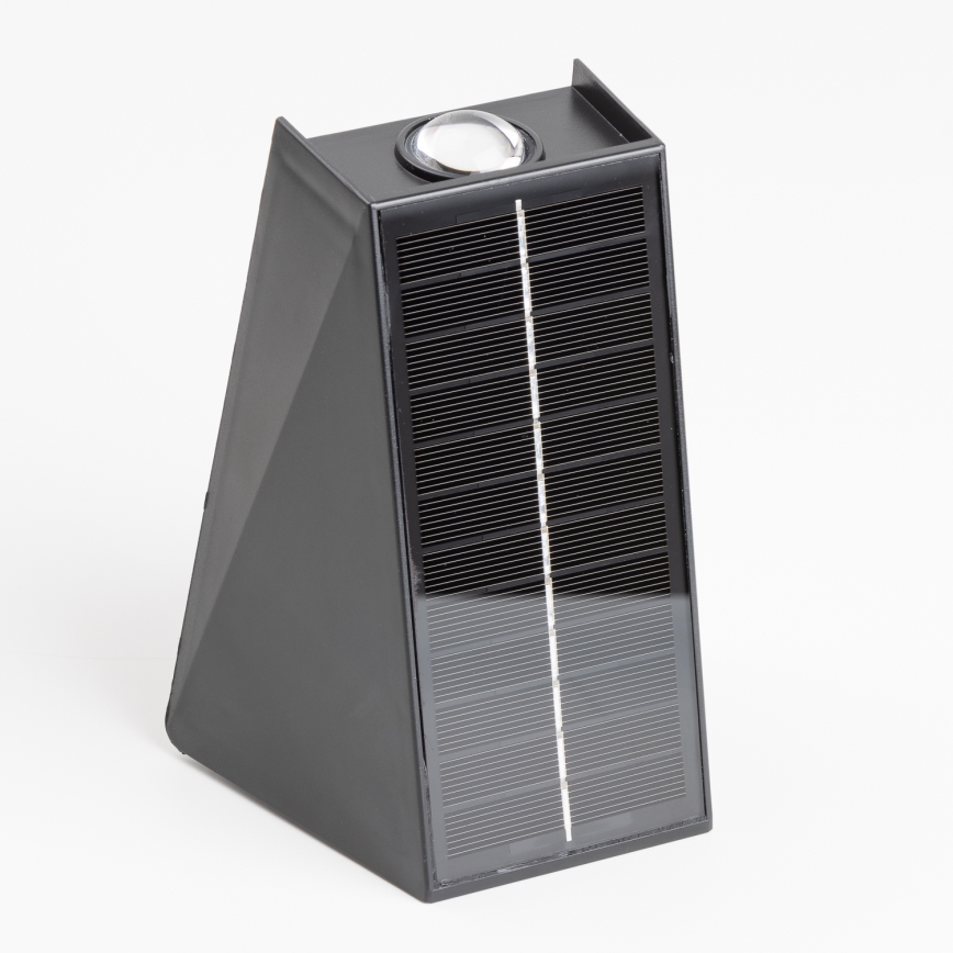 Brilagi - LED Solar wandlamp PYRAMID LED/2W/3,2V 1300 mAh IP54