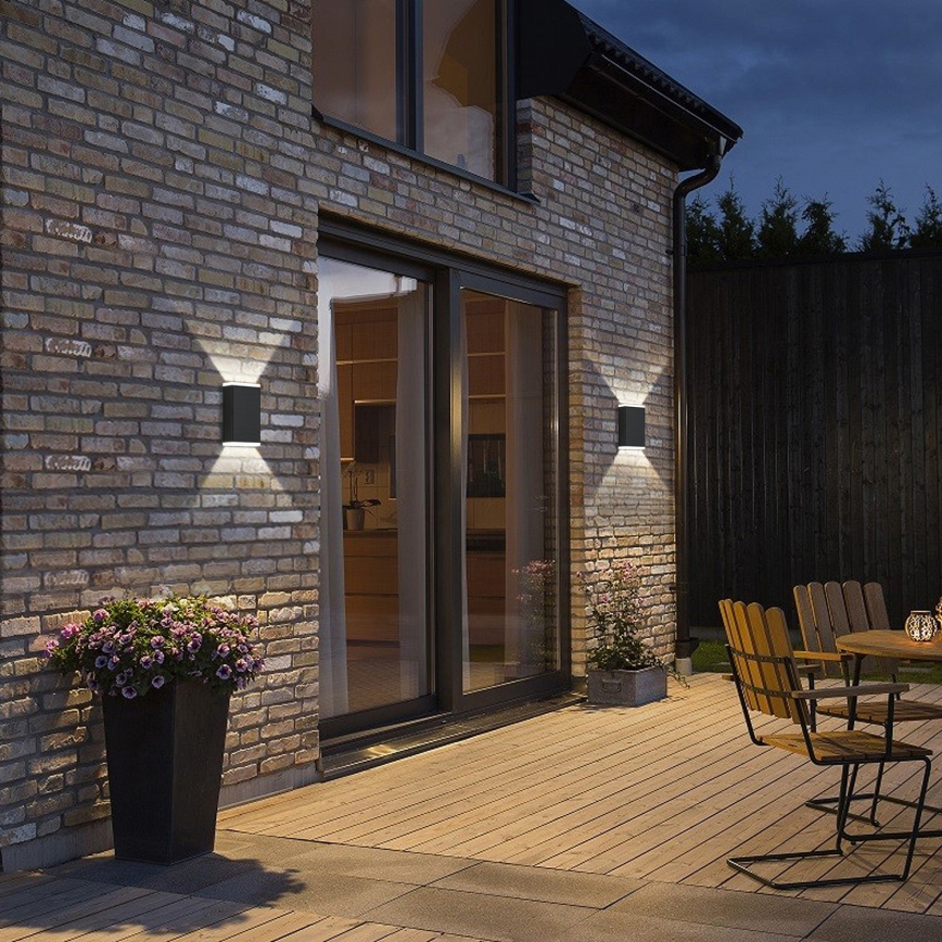 Brilagi - LED Solar wandlamp ZON GUARD LED/2W/3,7V 2000 mAh IP45