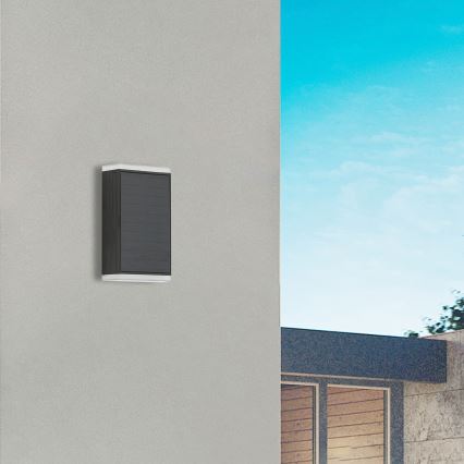 Brilagi - LED Solar wandlamp ZON GUARD LED/2W/3,7V 2000 mAh IP45