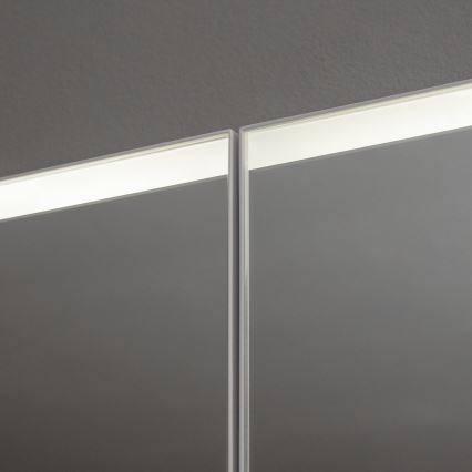 BRILAGI - LED-spiegelkast voor de badkamer met achtergrondverlichting BRONTE DOUBLE 60x75 cm