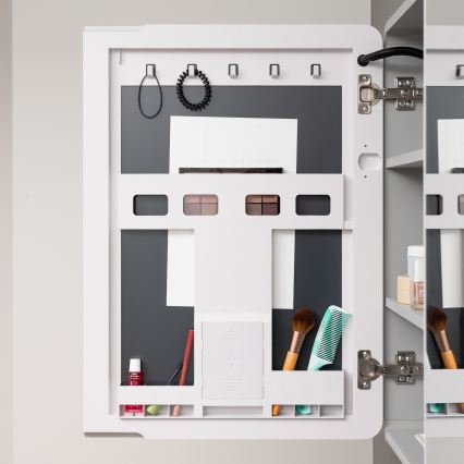 BRILAGI - LED-spiegelkast voor de badkamer met achtergrondverlichting BRONTE DOUBLE 60x75 cm