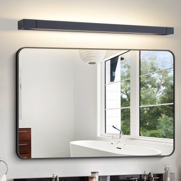 Brilagi - LED-spiegelverlichting AQUA LINE voor de badkamer, 24W/230V, 90 cm, IP44, zwart