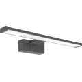 Brilagi - LED Spiegelverlichting badkamer VESTRA LED/12W/230V 60 cm IP44 zwart