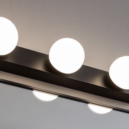 Brilagi - LED-spiegelverlichting HOLLYWOOD 3xLED/3W/230V 39 cm IP44 zwart