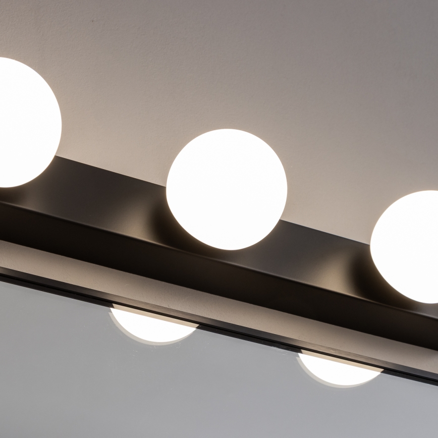 Brilagi - LED-spiegelverlichting HOLLYWOOD 3xLED/3W/230V 39 cm IP44 zwart