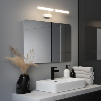 Brilagi - LED-spiegelverlichting 2-in-1 TUBEO LED/8W/230V 60 cm IP44 wit