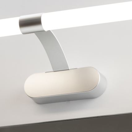 Brilagi - LED-badkamerspiegelverlichting 2-in-1 TUBEO LED/8W/230V 60 cm IP44 zilver