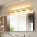 Brilagi - LED-spiegelverlichting voor badkamer AQUA LINE LED/18W/230V 60 cm IP44 goud CRI 90