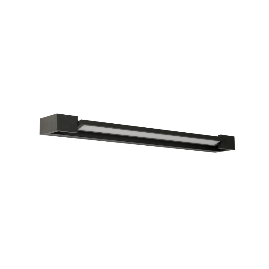 Brilagi - LED-spiegelverlichting voor de badkamer AQUA LINE LED/18W/230V 60 cm IP44 zwart CRI 90