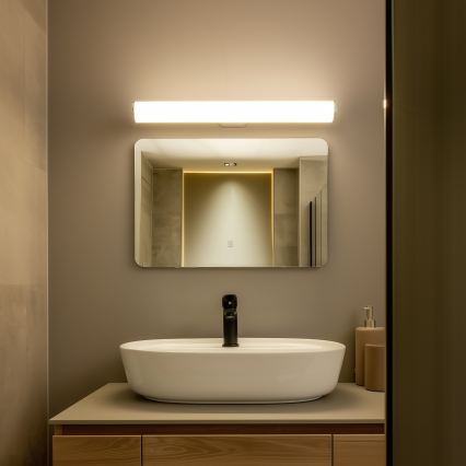 Brilagi - TUBE LED-spiegelverlichting voor de badkamer, 15W, 230V, 3000/4000/6500K, IP44, glanzend chroom