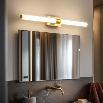 BRILAGI - LED-spiegelverlichting voor de badkamer DIANA LED/10W/230V 60 cm IP44 goudkleurig