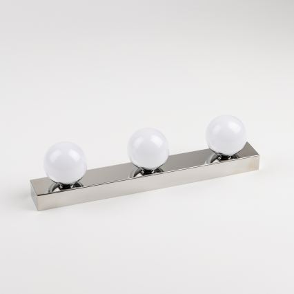 Brilagi - HOLLYWOOD LED-spiegelverlichting voor de badkamer 3xLED/3W/230V 39 cm IP44 glanzend chroom