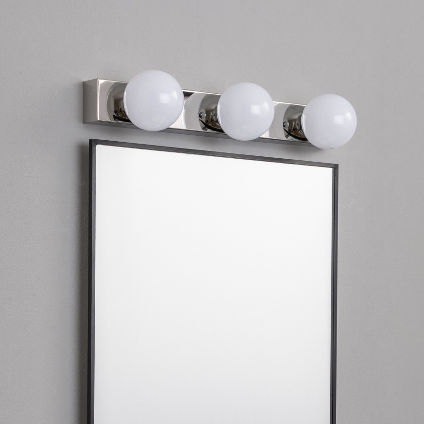 Brilagi - HOLLYWOOD LED-spiegelverlichting voor de badkamer 3xLED/3W/230V 39 cm IP44 glanzend chroom
