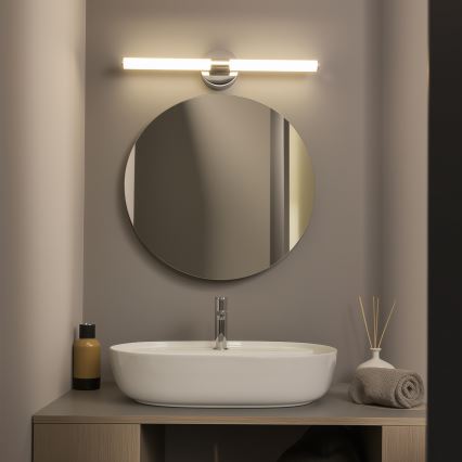 Brilagi - LED badkamerspiegelverlichting LARA LED/10W/230V 60 cm IP44 glanzend chroom