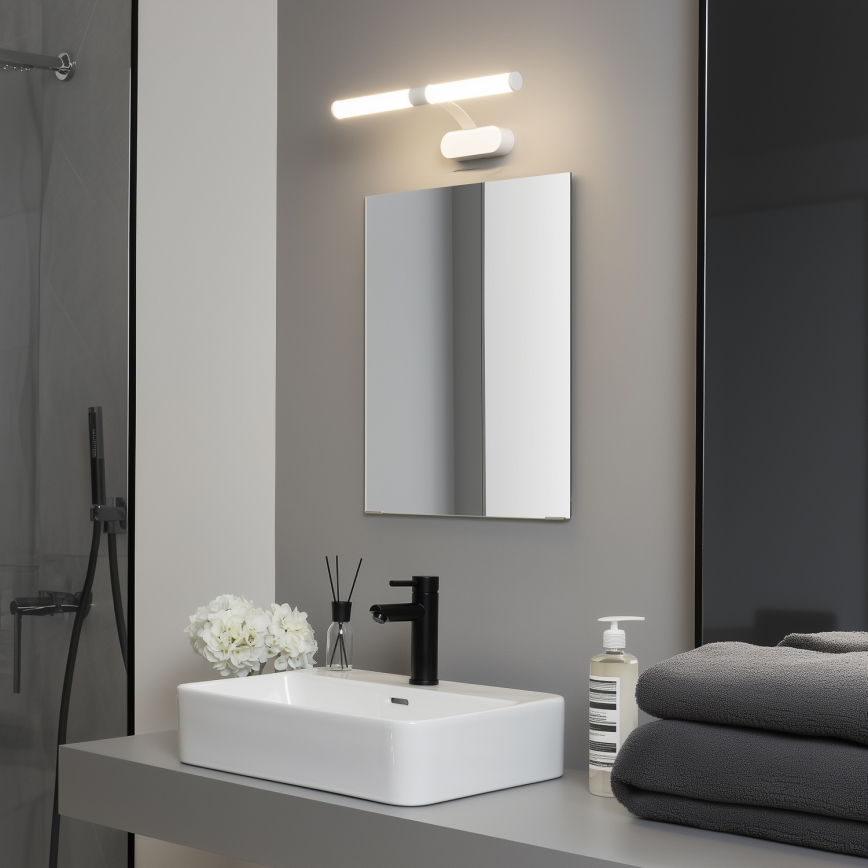 Brilagi - LED-badkamerspiegelverlichting 2-in-1 TUBEO LED/6W/230V 40 cm IP44 wit