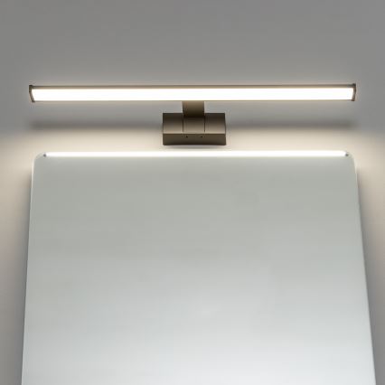Brilagi - LED-spiegelverlichting voor de badkamer 3-in-1 VESTRA LED/12W/230V 60 cm IP44 zwart