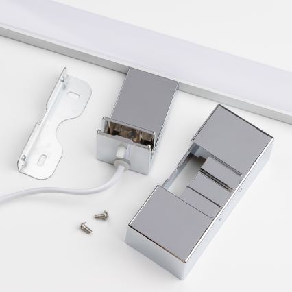 Brilagi - VESTRA 3-in-1 LED-badkamerspiegelverlichting 6W/230V 30 cm IP44 glanzend chroom