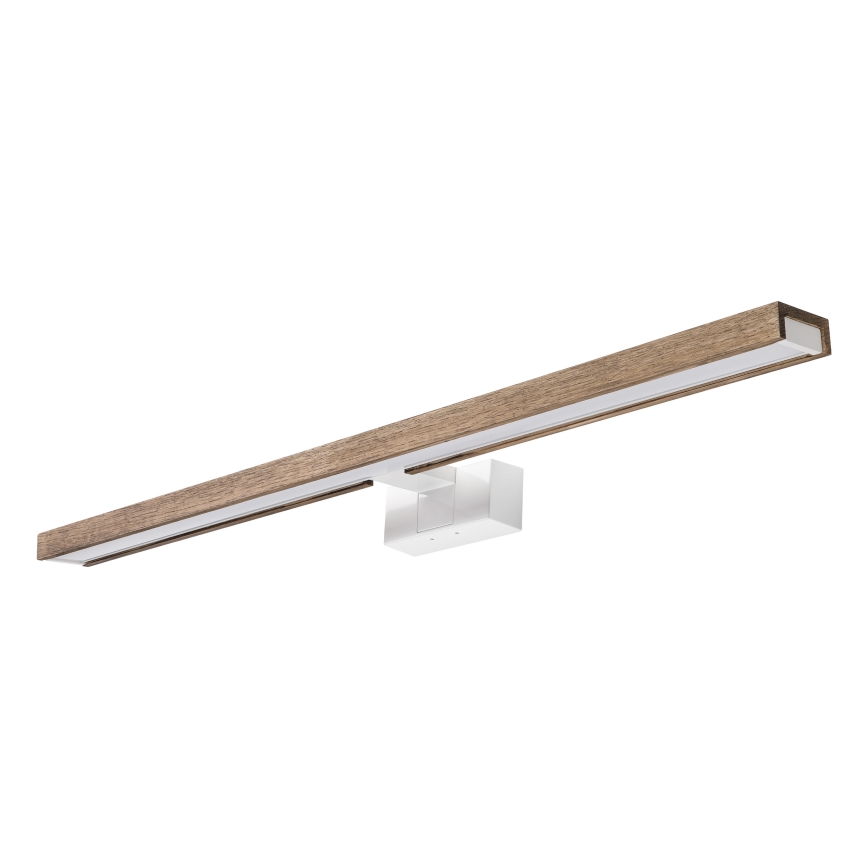 Brilagi - LED-badkamerspiegelverlichting WOODY MIRROR 3v1 LED/15W/230V 80 cm IP44 wit/eik walnoot