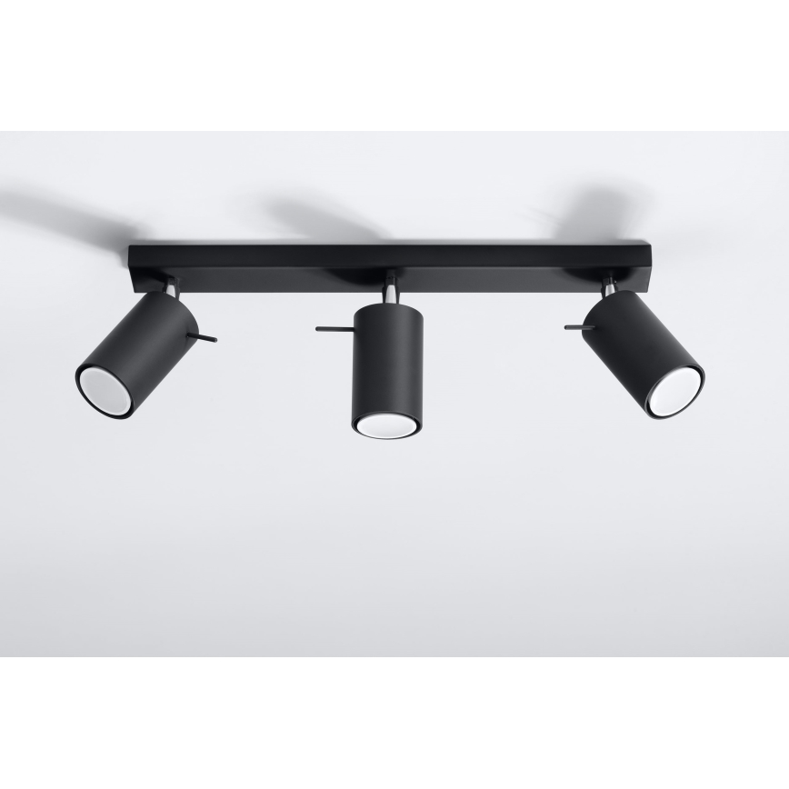 Brilagi -  LED spot ASMUS 3xGU10/7W/230V zwart