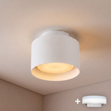 BRILAGI - LED-spot BACKLIT 1xGX53/15W/230V + LED/3W Ø 10 cm wit