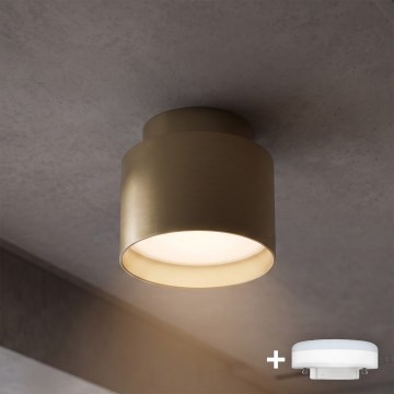 BRILAGI - LED-spot BACKLIT 1xGX53/15W/230V + LED/3W Ø 8 cm goud