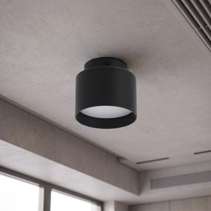 BRILAGI - LED-spot BACKLIT 1xGX53/15W/230V + LED/3W Ø 8 cm zwart