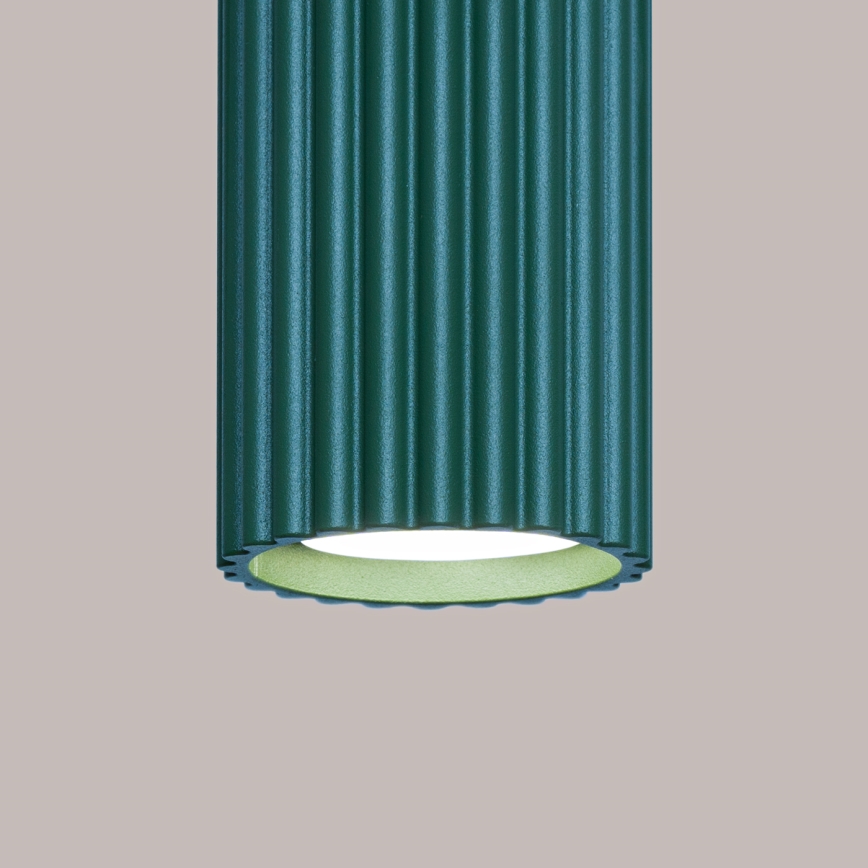 Brilagi - LED-spot CRESTO 1x GU10/10W/230V 10 cm turkoois