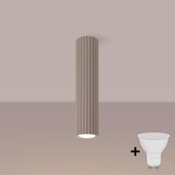 Brilagi - LED-spot CRESTO 1x GU10/10W/230V, 30 cm, taupe