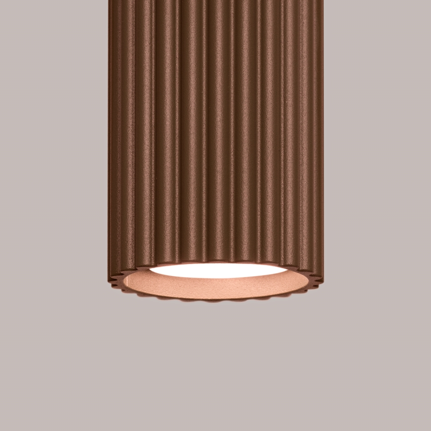 Brilagi - LED-spot CRESTO 1xGU10/10W/230V 10 cm bruin