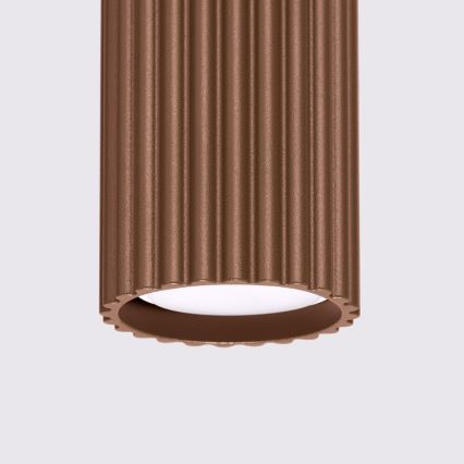 Brilagi - LED-spot CRESTO 1xGU10/10W/230V 10 cm bruin