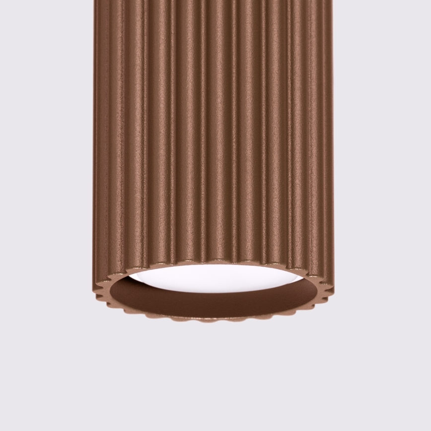 Brilagi - LED-spot CRESTO 1xGU10/10W/230V 10 cm bruin