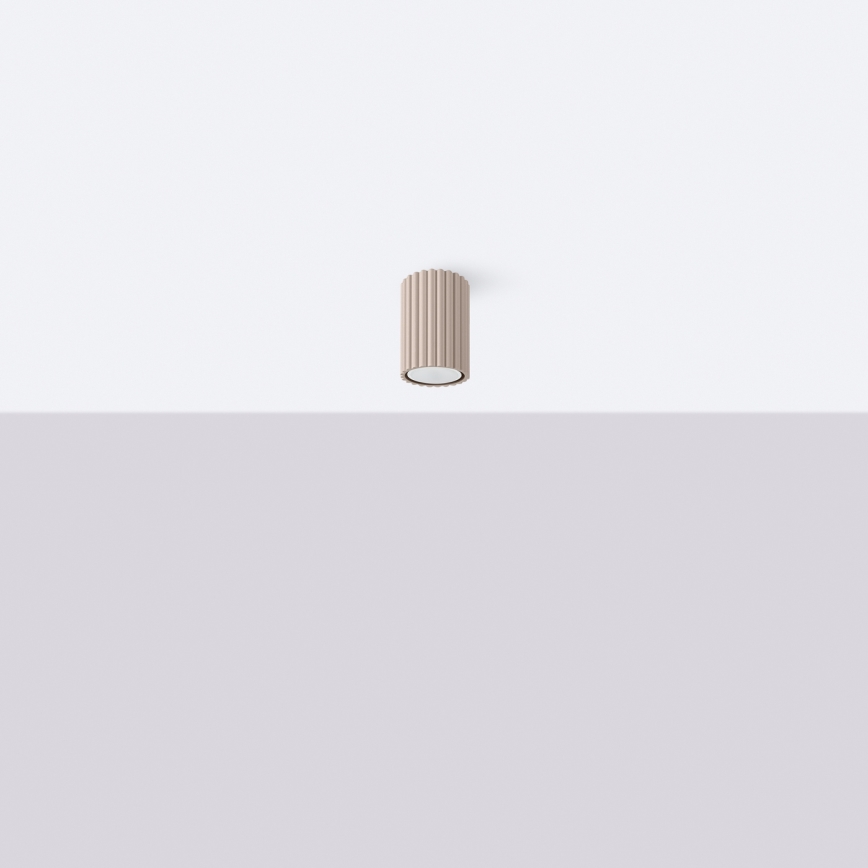 Brilagi - LED-spot CRESTO 1xGU10/10W/230V 10 cm taupe