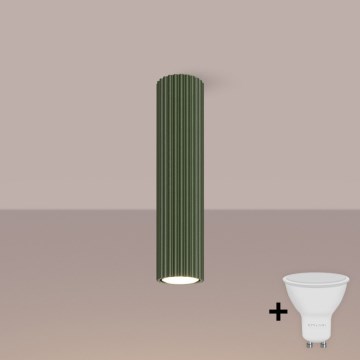 Brilagi - LED spot CRESTO 1xGU10/10W/230V 30 cm groen