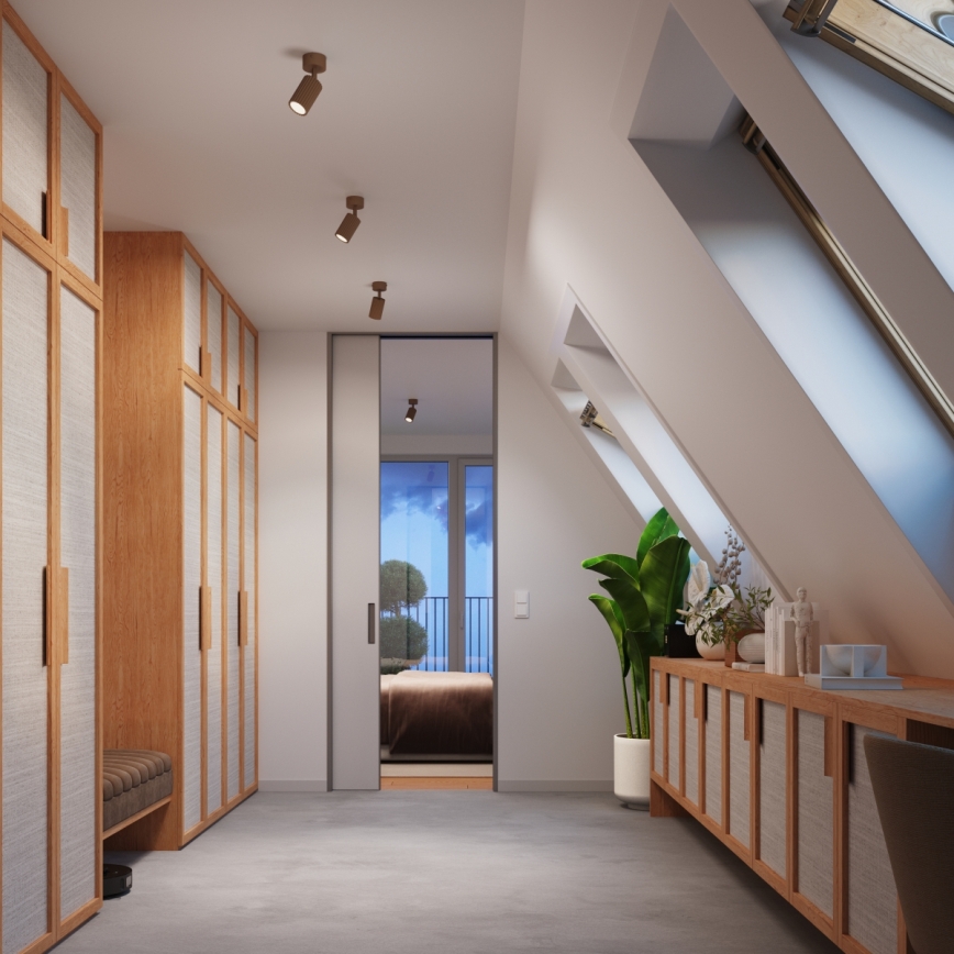 Brilagi - LED-spot CRESTO 1xGU10/10W/230V bruin