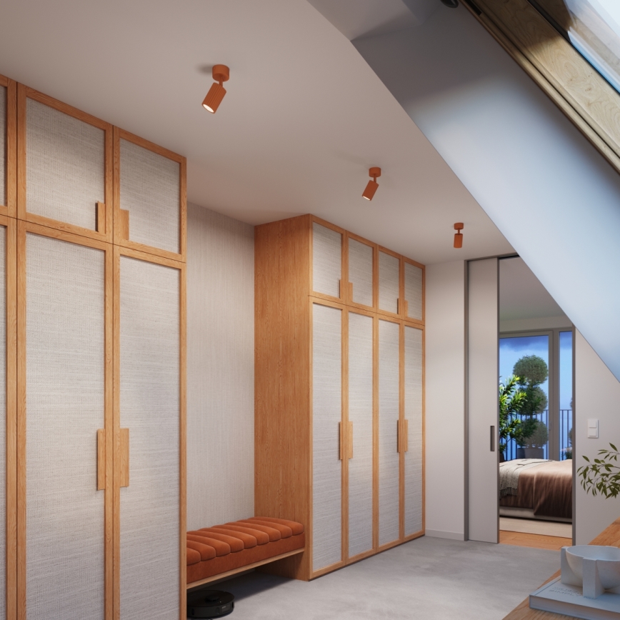 Brilagi - LED-spot CRESTO 1xGU10/10W/230V rood