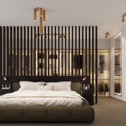 Brilagi - LED-spot CRESTO 2x GU10 (10W, 230V) goudkleurig