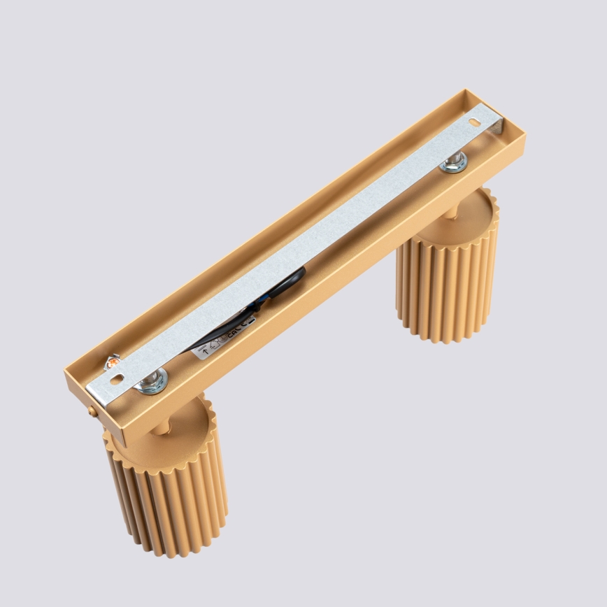 Brilagi - LED-spot CRESTO 2x GU10 (10W, 230V) goudkleurig