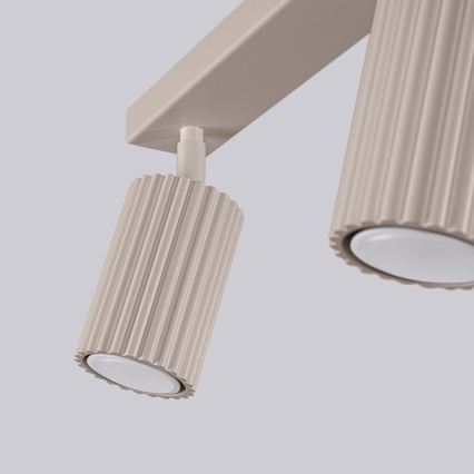 Brilagi - LED-spot CRESTO 2x GU10/10W/230V taupe