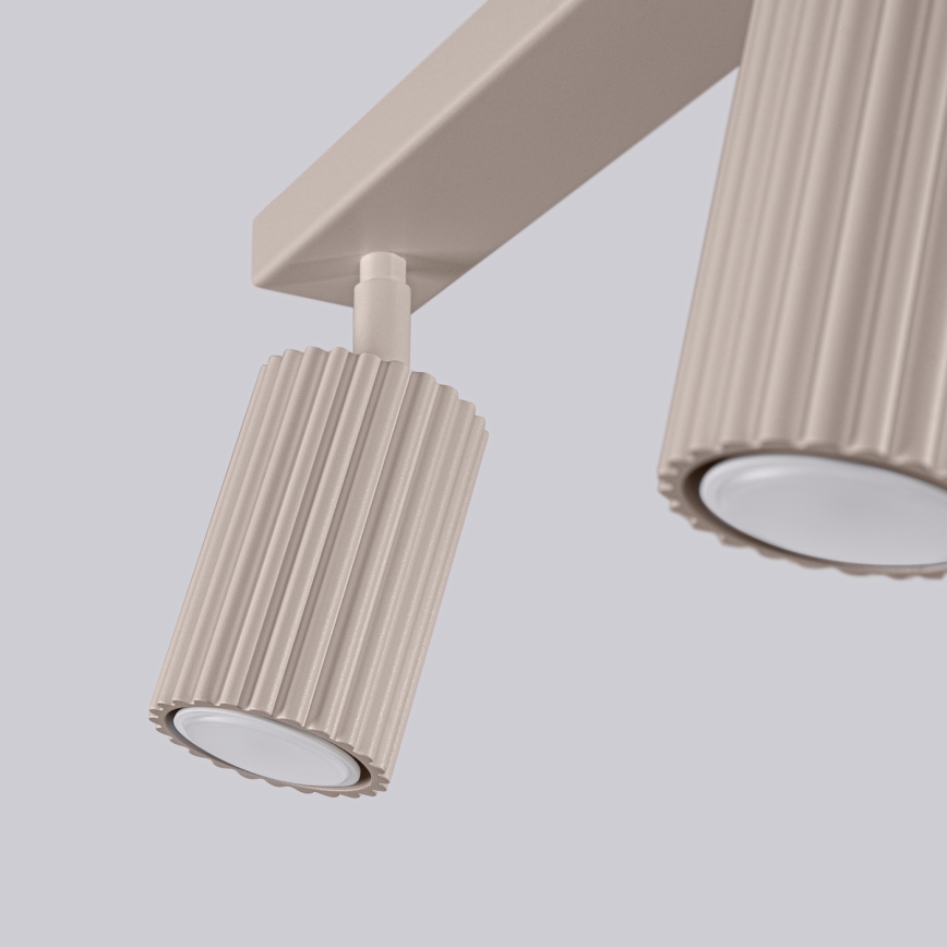 Brilagi - LED-spot CRESTO 2x GU10/10W/230V taupe