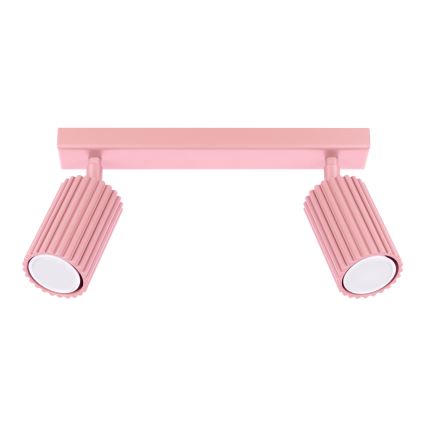 Brilagi - LED-spot CRESTO 2xGU10/10W/230V roze