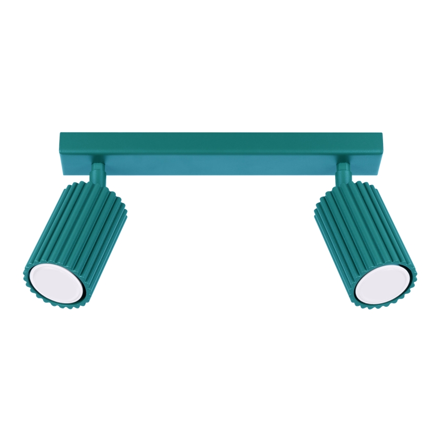 Brilagi - LED-spot CRESTO 2xGU10/10W/230V turkoois