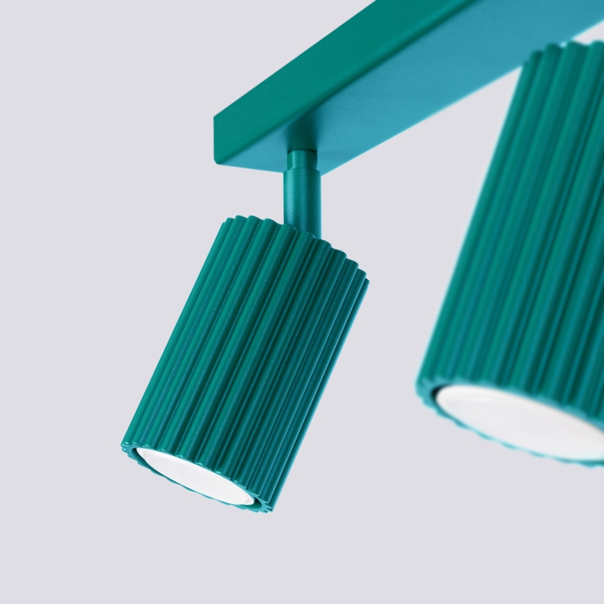 Brilagi - LED-spot CRESTO 2xGU10/10W/230V turkoois