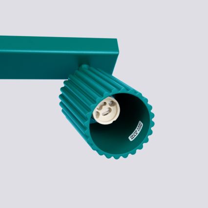 Brilagi - LED-spot CRESTO 2xGU10/10W/230V turkoois