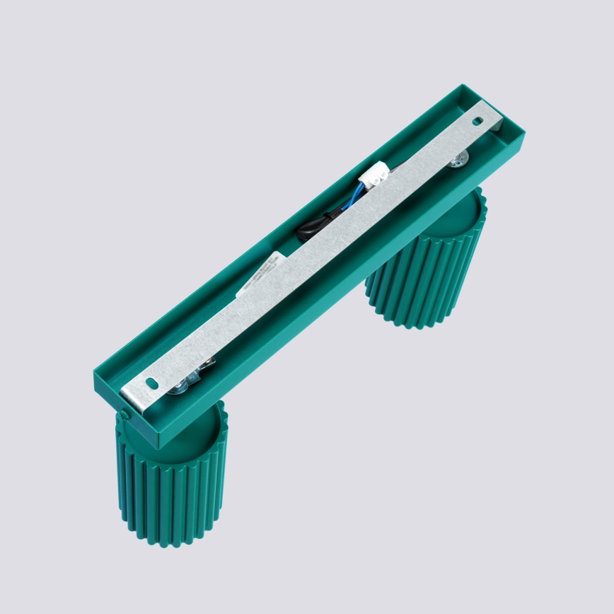 Brilagi - LED-spot CRESTO 2xGU10/10W/230V turkoois