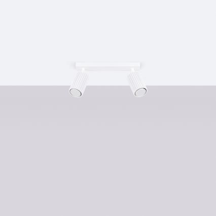 Brilagi - LED-spot CRESTO 2xGU10/10W/230V wit