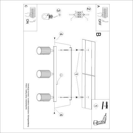 BRILAGI - LED-spot CRESTO 3xGU10/10W/230V oranje