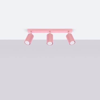 Brilagi - LED-spot CRESTO 3xGU10/10W/230V roze