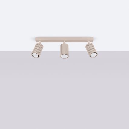 Brilagi - LED-spot CRESTO 3xGU10/10W/230V taupe